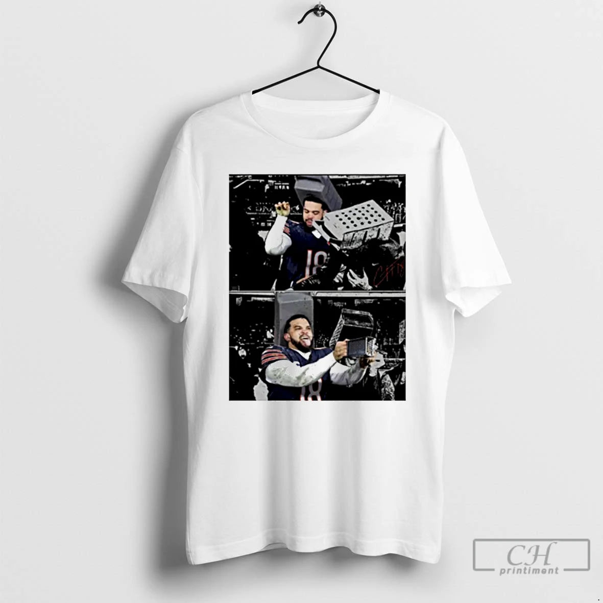 Premium Caleb Cheese Grater Chicago Bear Football T-Shirts, Hoodie, Sweatshirt | PopFlextees.com