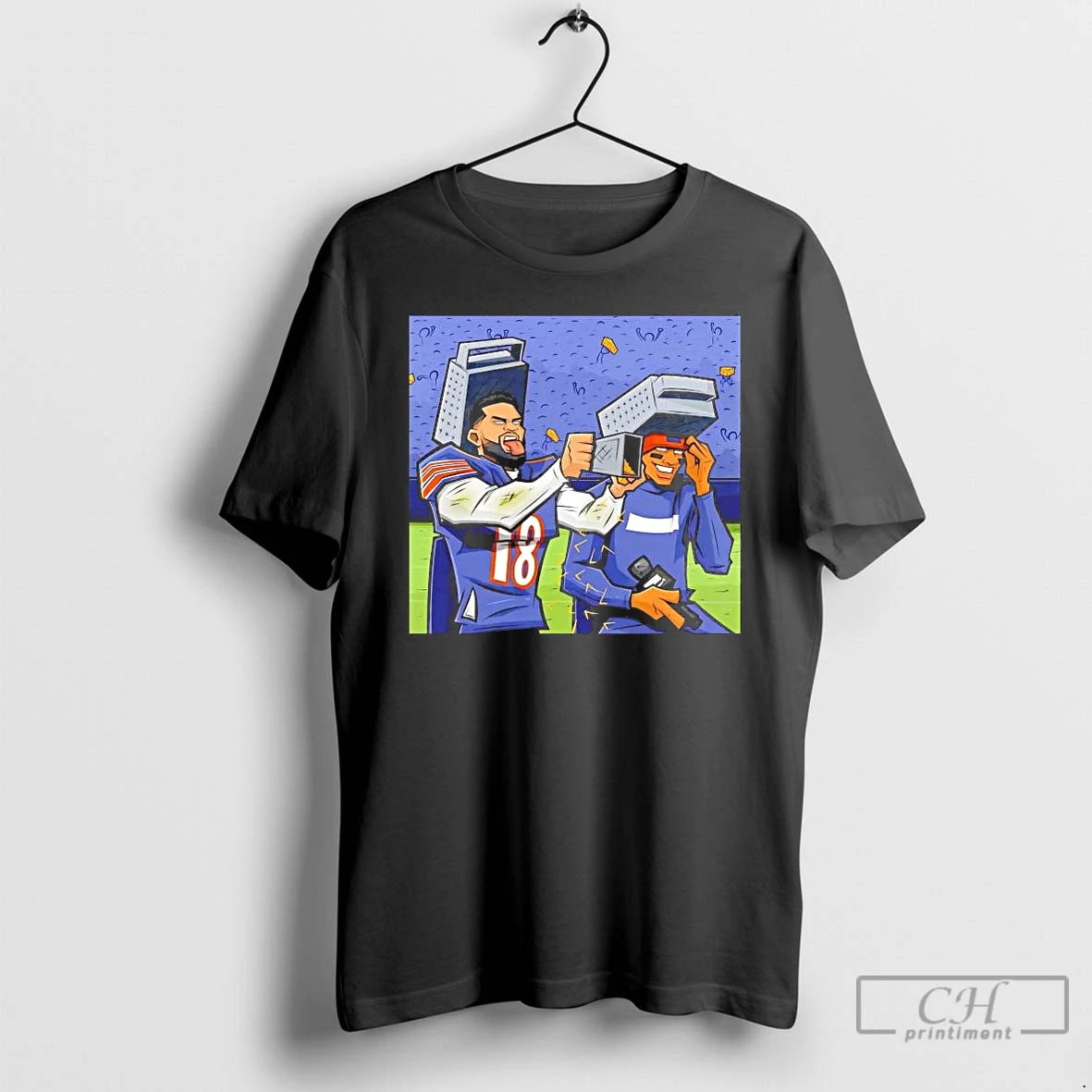 Premium Caleb Williams 2026 Trolling Packers Caricature T-Shirts, Hoodie, Sweatshirt | PopFlextees.com
