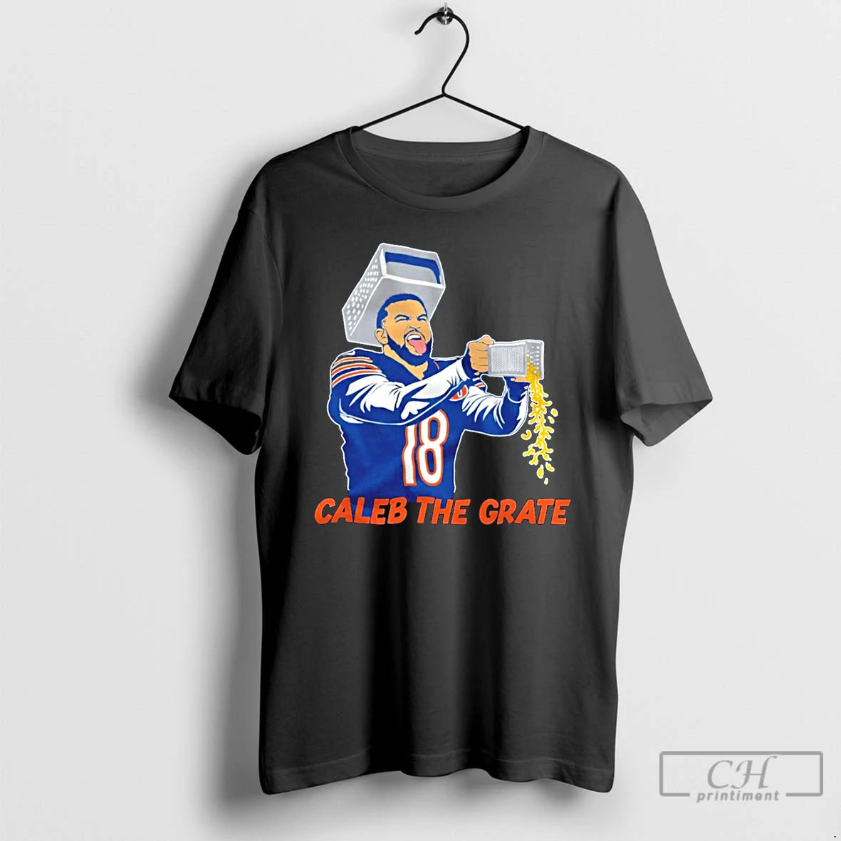 Premium Caleb Williams Cheese Grater Caleb The Grate Funny Chicago Football T-Shirts, Hoodie, Sweatshirt | PopFlextees.com