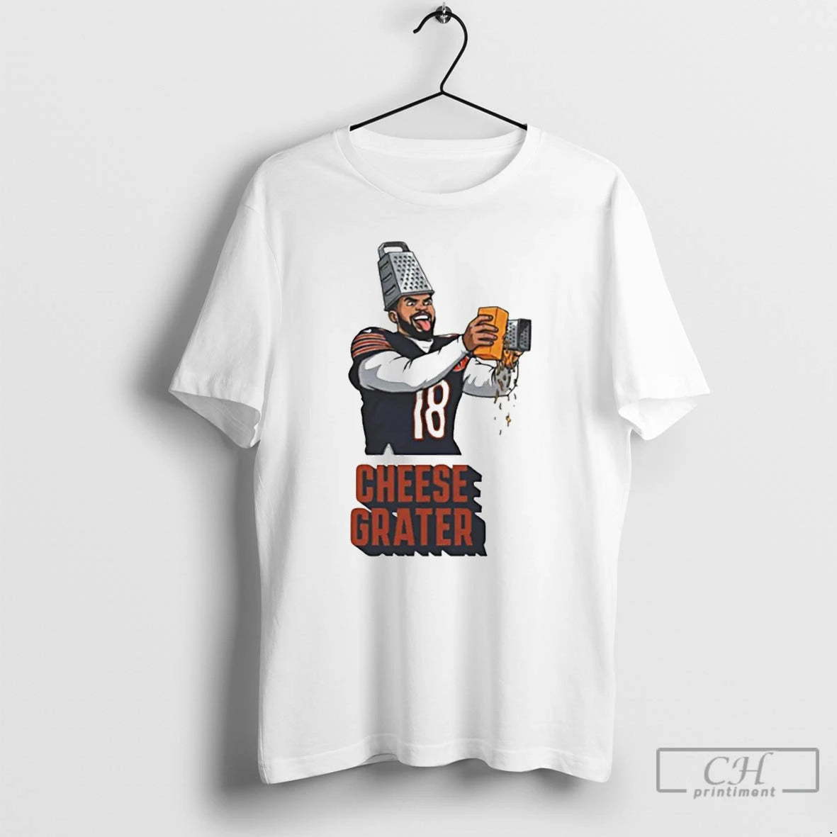 Premium Caleb Williams Cheese Grater Funny Chicago Football T-Shirts, Hoodie, Sweatshirt | PopFlextees.com