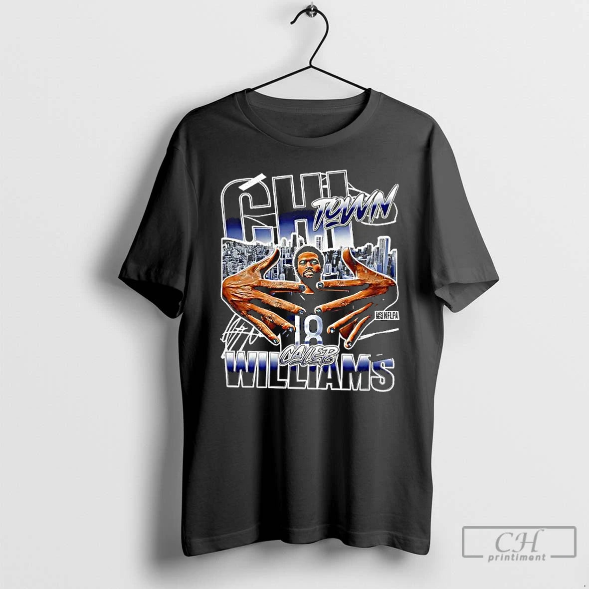 Premium Caleb Williams Chicago Chi Town T-Shirts, Hoodie, Sweatshirt | PopFlextees.com