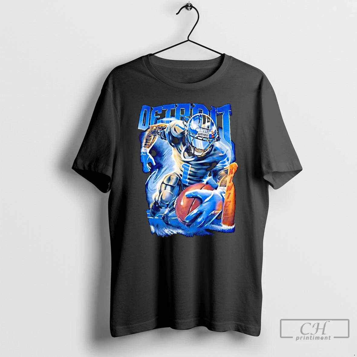 Premium Calvin Johnson In A Detroit Lions T-Shirts, Hoodie, Sweatshirt | PopFlextees.com