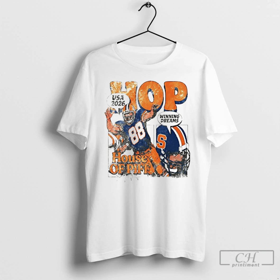 Premium Cam Syracuse Football Hop Usa 2026 Winning Dreams House Of Piff Vintage T Shirts Hoodie, Sweatshirt | PopFlextees.com