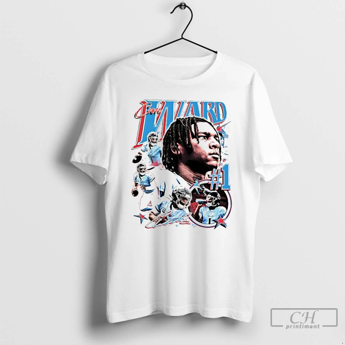 Premium Cam Ward Picture Collage 1 Tennessee Titans T-Shirts, Hoodie, Sweatshirt | PopFlextees.com