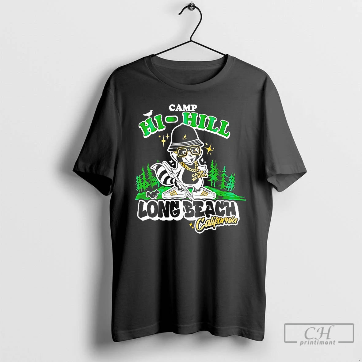 Premium Camp Hi Hill Long Beach California T-Shirts, Hoodie, Sweatshirt | PopFlextees.com