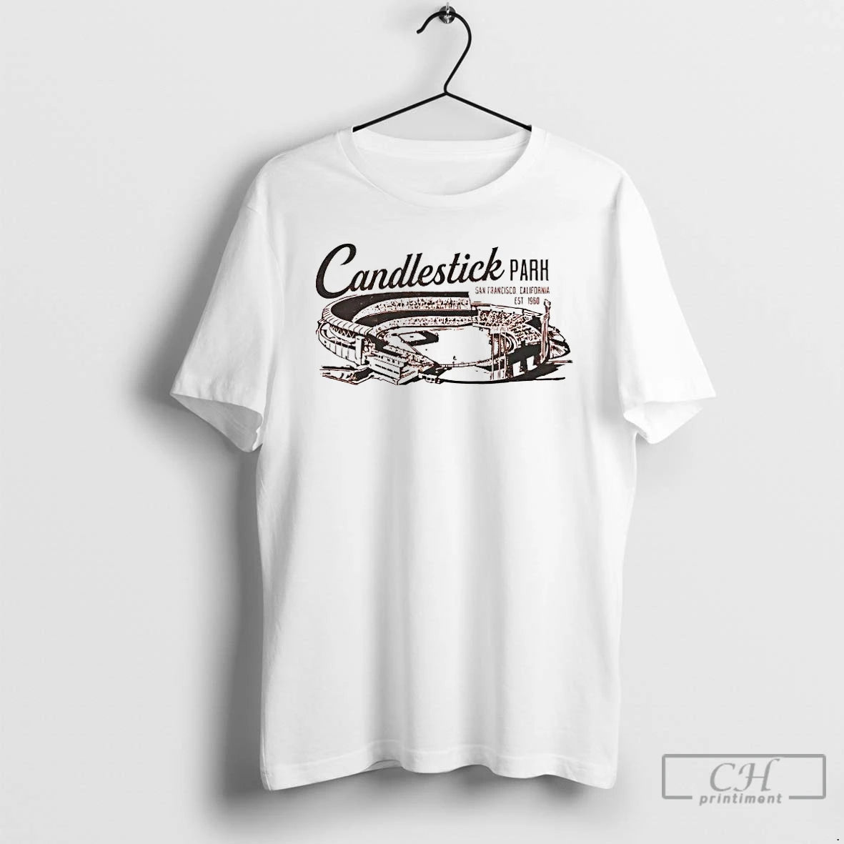 Premium Candlestick Park San Francisco Est 1960 T-Shirts, Hoodie, Sweatshirt | PopFlextees.com