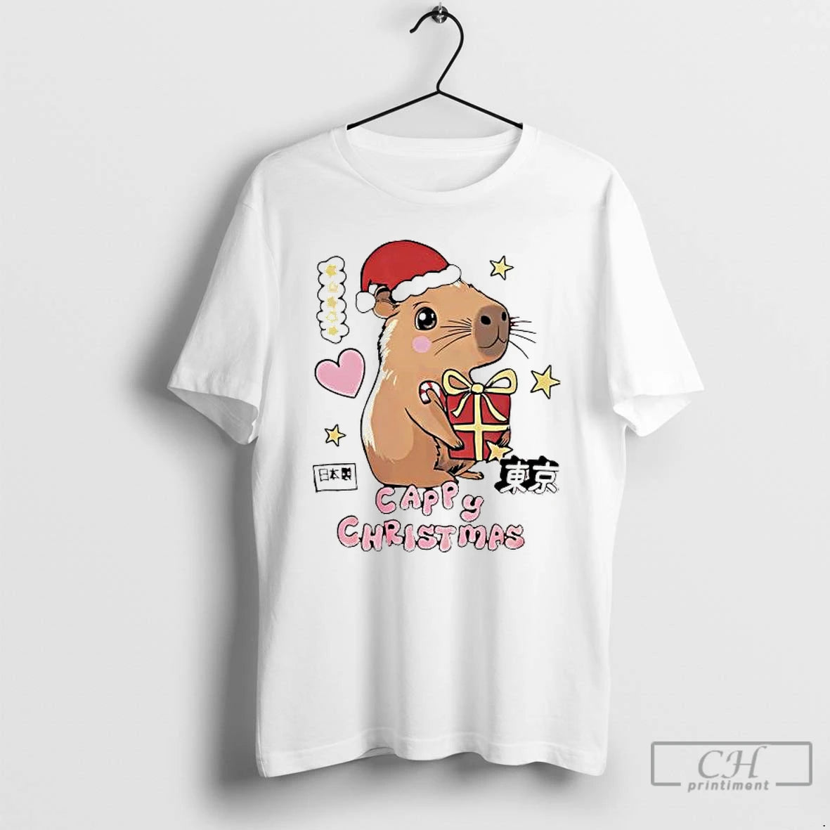 Premium Cappy Christmas Cute 2025 T-Shirts, Hoodie, Sweatshirt | PopFlextees.com