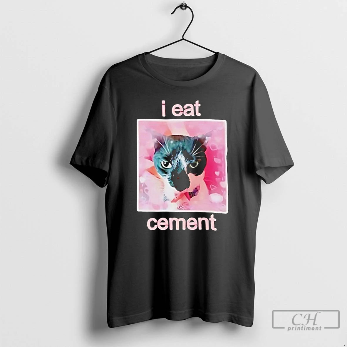 Premium Cat I Eat Cement T-Shirts, Hoodie, Sweatshirt | PopFlextees.com