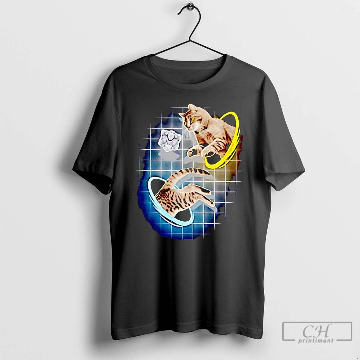 Premium Cat Time Travel Classic T-Shirts, Hoodie, Sweatshirt | PopFlextees.com