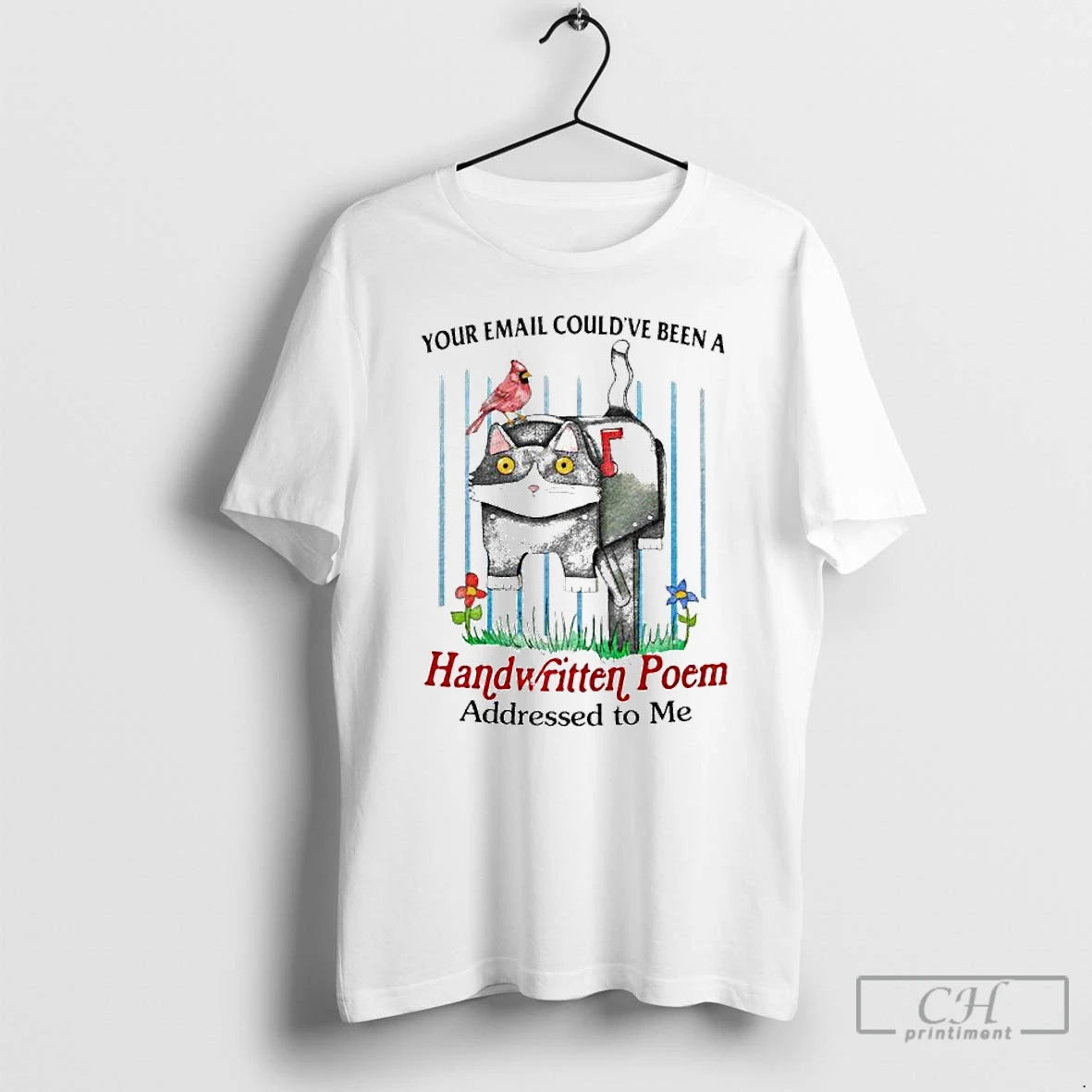 Premium Cat Your Email Couldve Been A Handwritten Poem Addressed To Me Ornaments T Shirts Hoodie, Sweatshirt