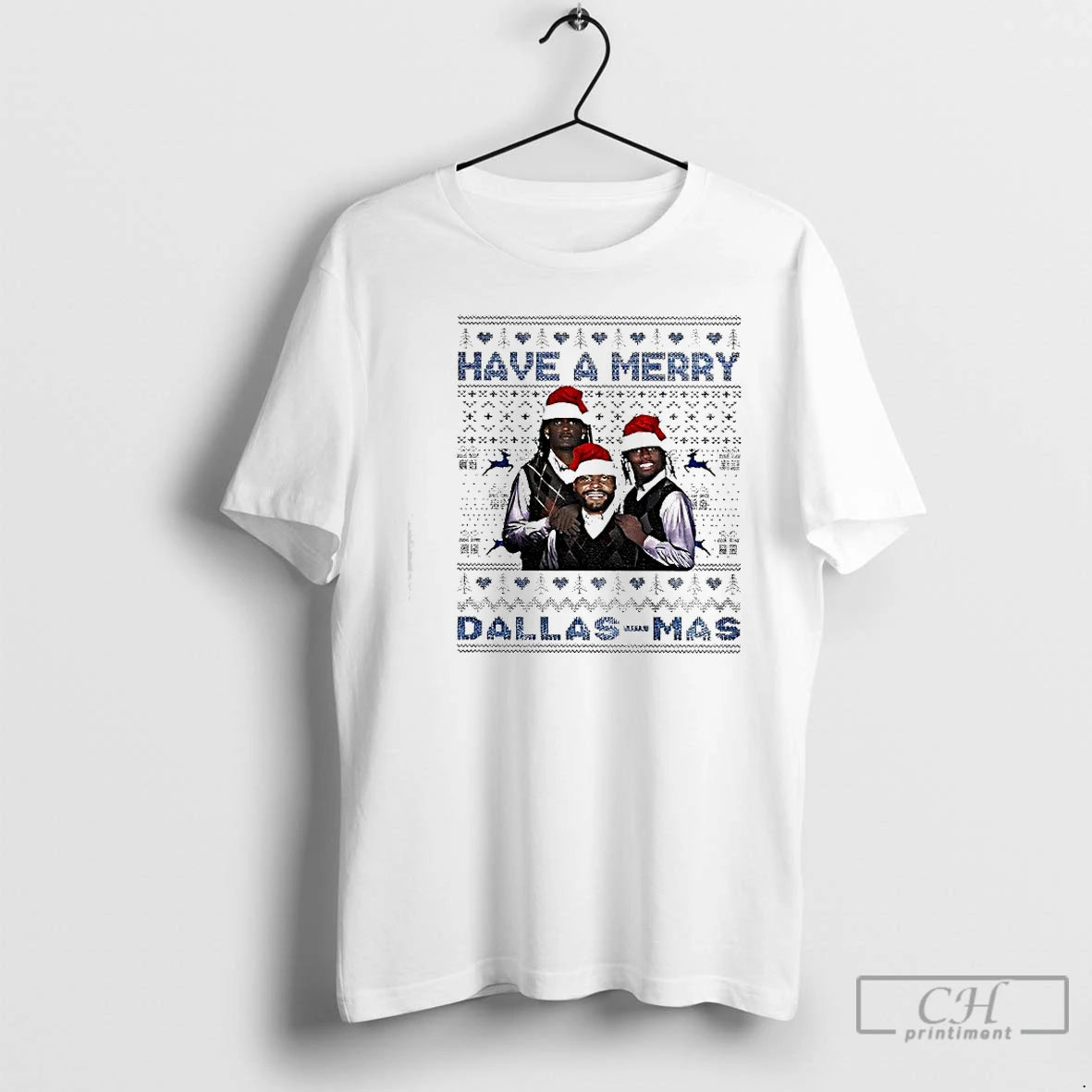 Premium Ceedee Lamb Dak Prescott And George Pickens Dallas Cowboys Have A Merry Dallas Mas T-Shirts, Hoodie, Sweatshirt