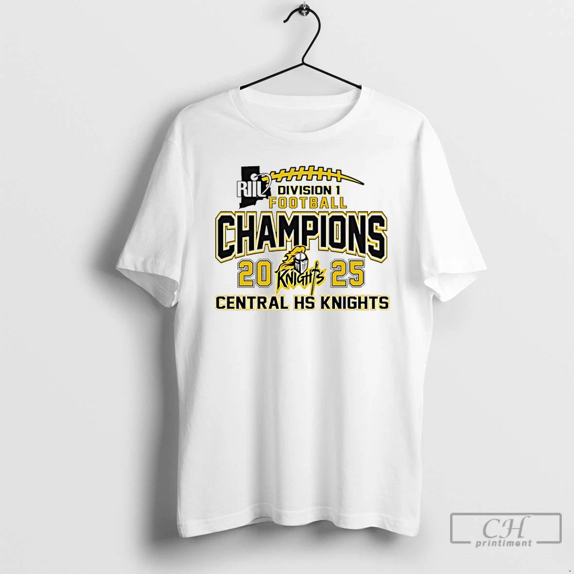 Premium Central Hs Knights 2025 Riil Football Champions Division 1 T-Shirts, Hoodie, Sweatshirt | PopFlextees.com