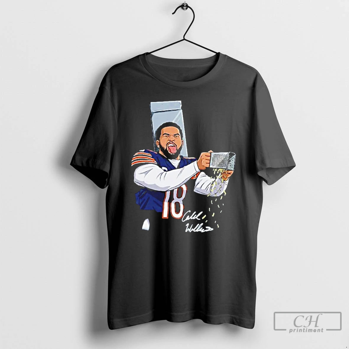 Premium Chicago Caleb Williams Cheese Grater Meme Funny Football T-Shirts, Hoodie, Sweatshirt | PopFlextees.com