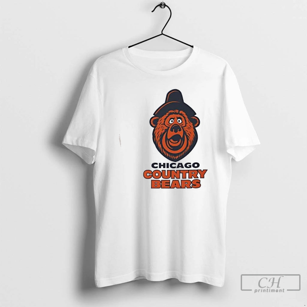 Premium Chicago Country Bears Pro Football Country Bear Jamboree T-Shirts, Hoodie, Sweatshirt | PopFlextees.com