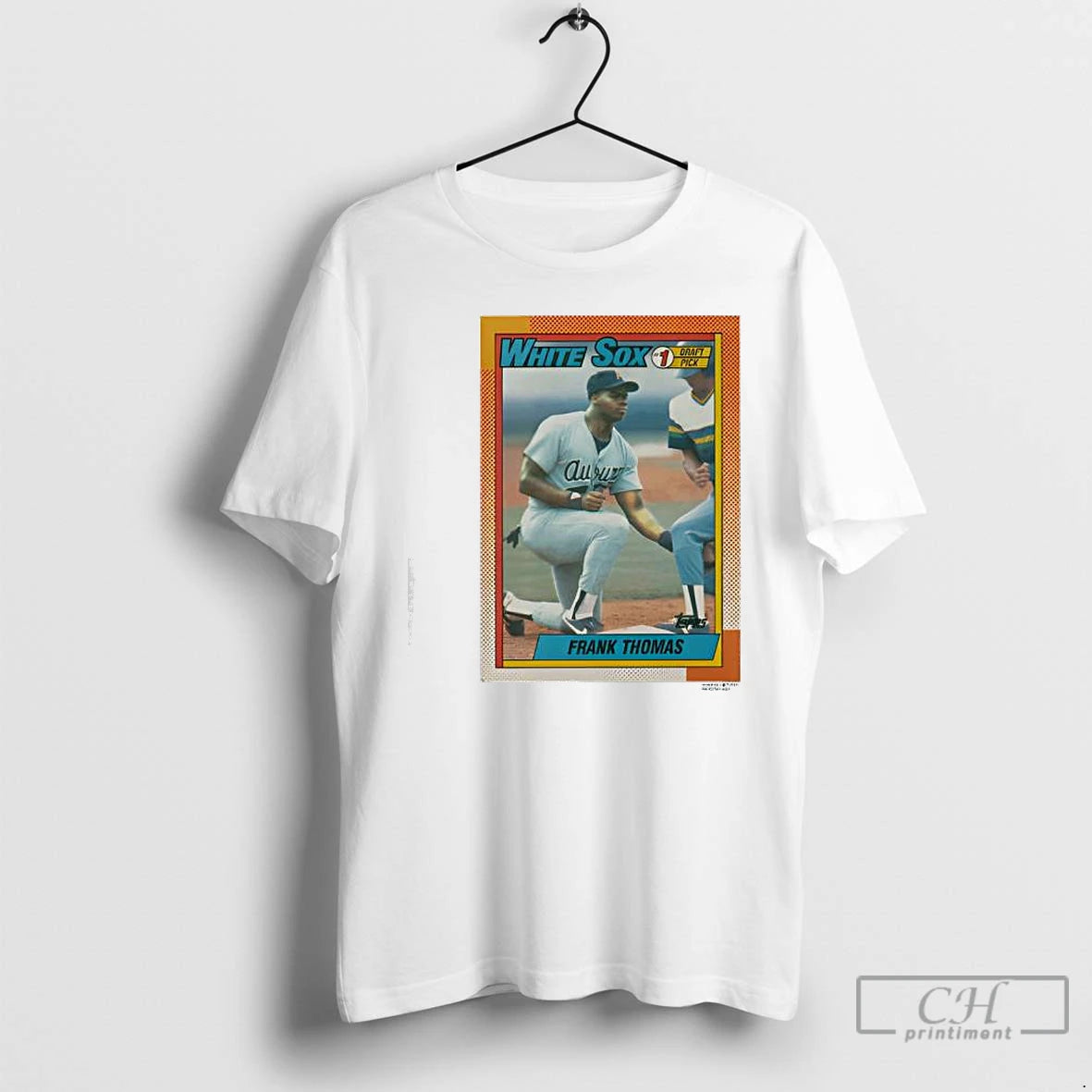 Premium Chicago White Sox Frank Thomas 1990 Topps Baseball Rookie T-Shirts, Hoodie, Sweatshirt | PopFlextees.com