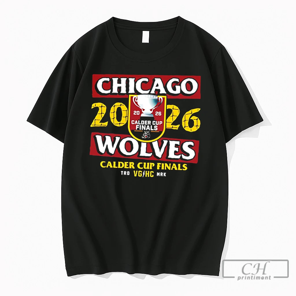 Premium Chicago Wolves 2026 Calder Cup Finals Tee