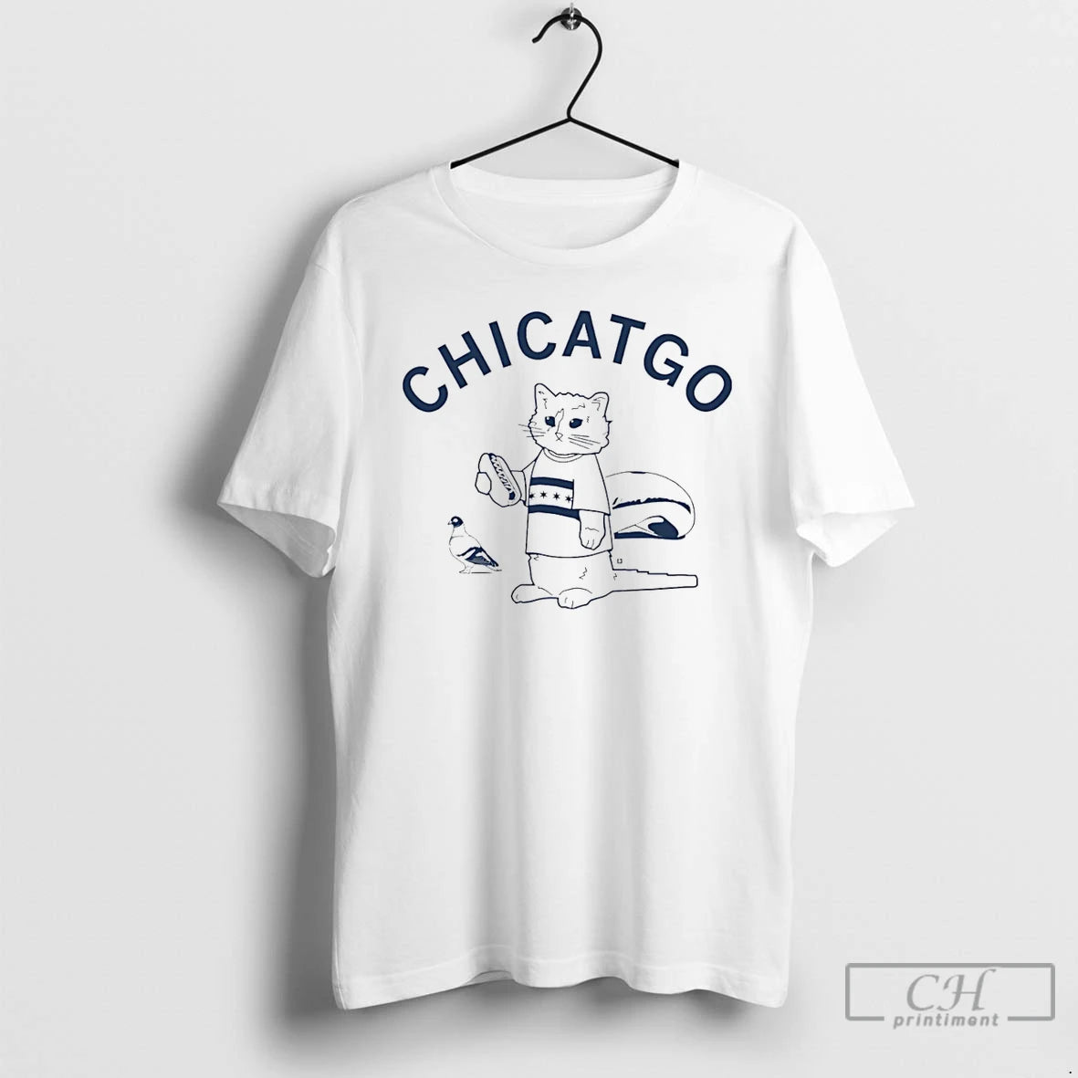 Premium Chicatgo Is For Windy Kitties T-Shirts, Hoodie, Sweatshirt | PopFlextees.com
