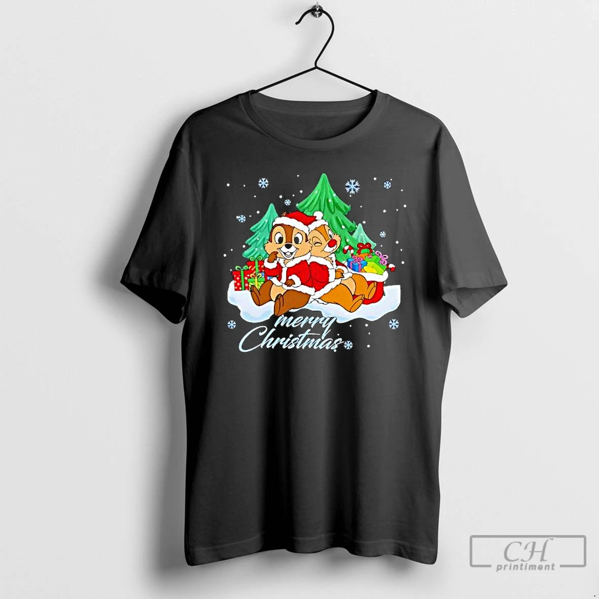 Premium Chip And Dale Christmas Chipmunks Xmas T-Shirts, Hoodie, Sweatshirt | PopFlextees.com