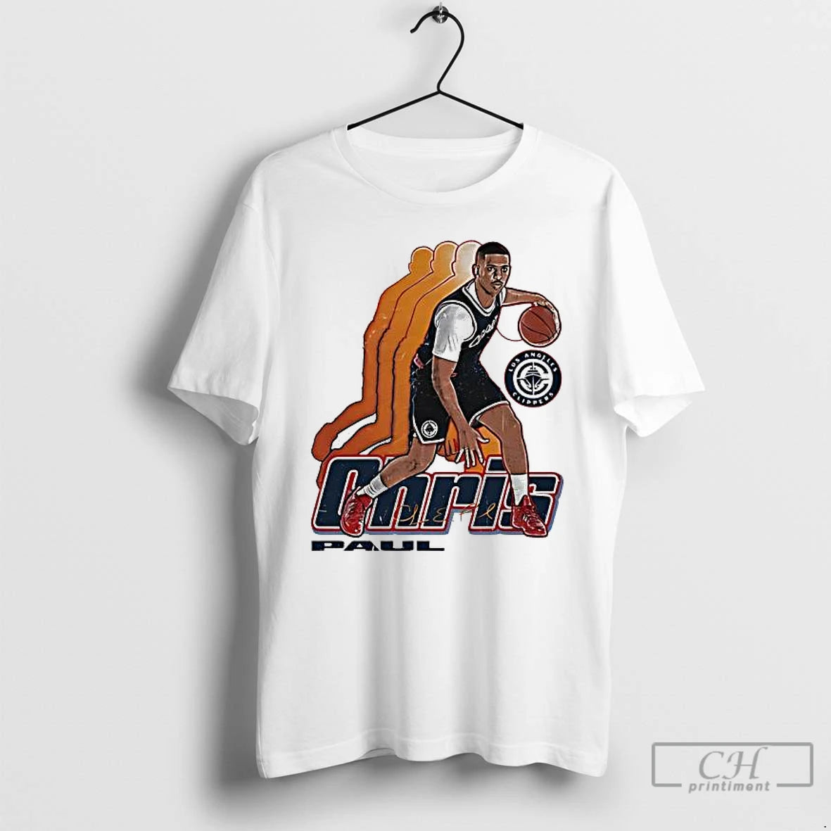 Premium Chris Paul Los Angeles Clippers Signature Retro Vibe Graphic T-Shirts, Hoodie, Sweatshirt | PopFlextees.com