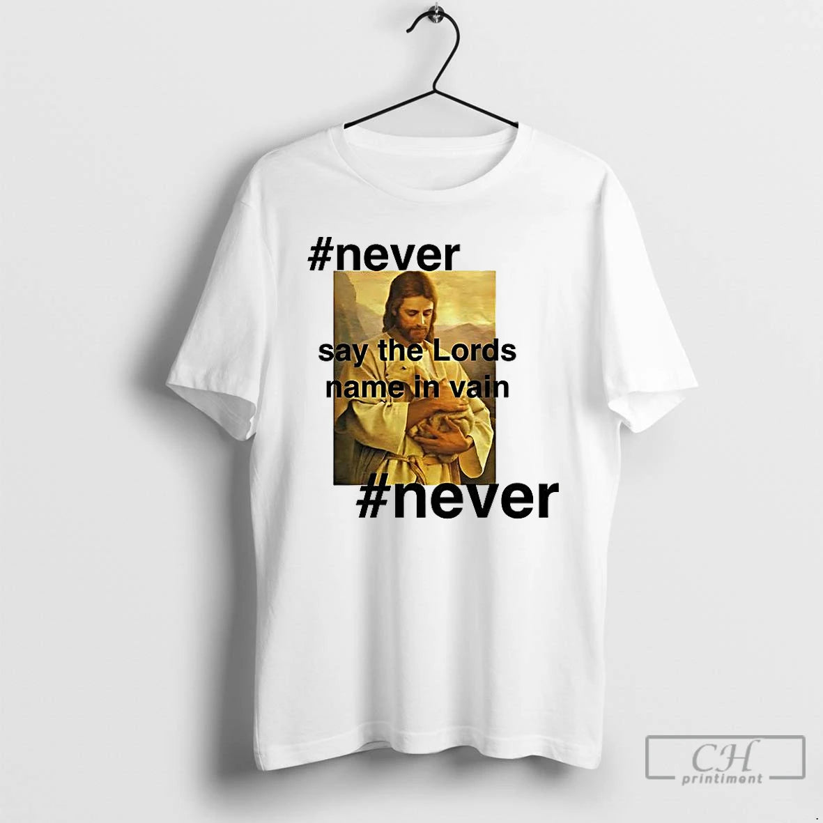Premium Christian Never Say The Lords Name In Vain T-Shirts, Hoodie, Sweatshirt | PopFlextees.com