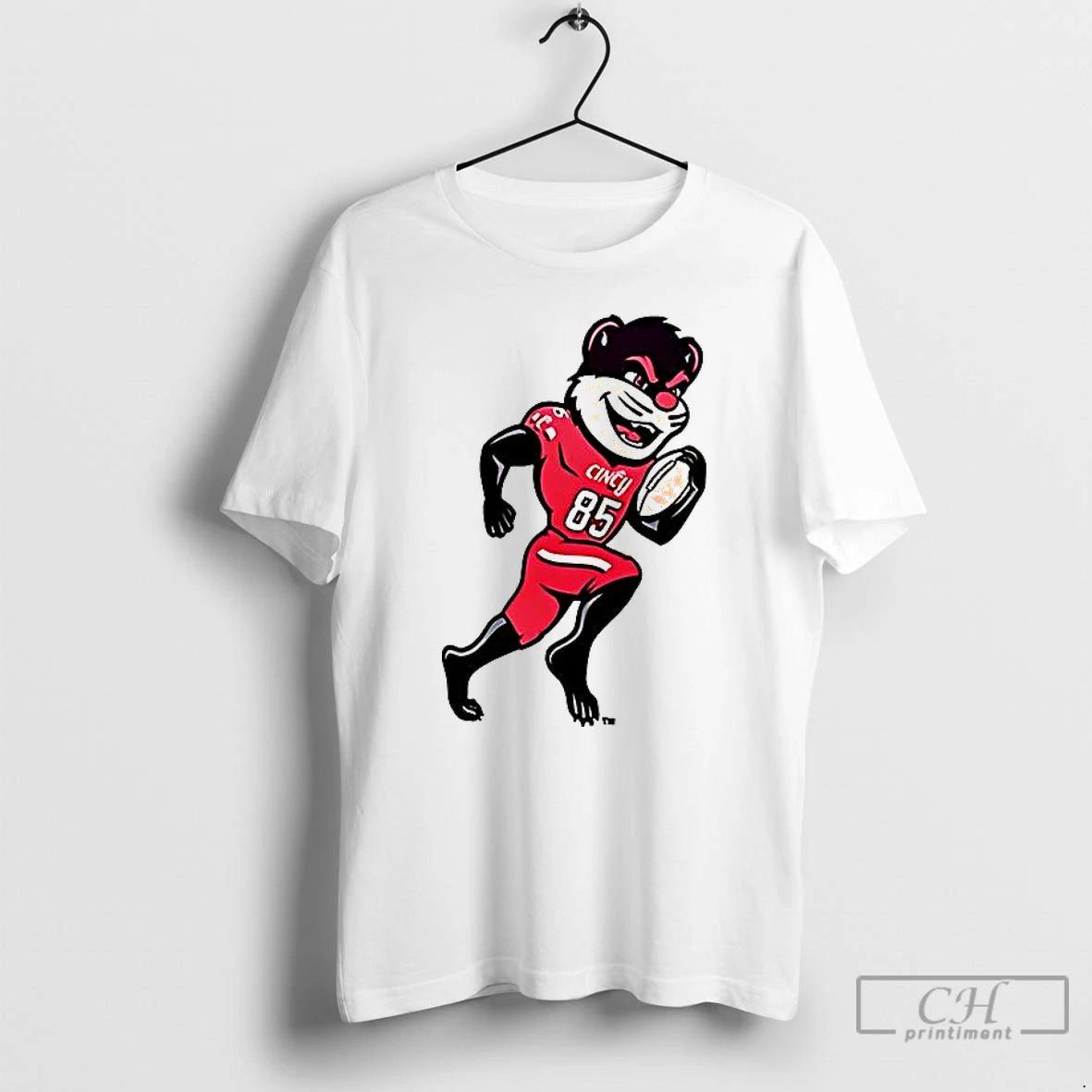 Premium Cincinnati Bearcats Bearcat Playing Football T-Shirts, Hoodie, Sweatshirt | PopFlextees.com