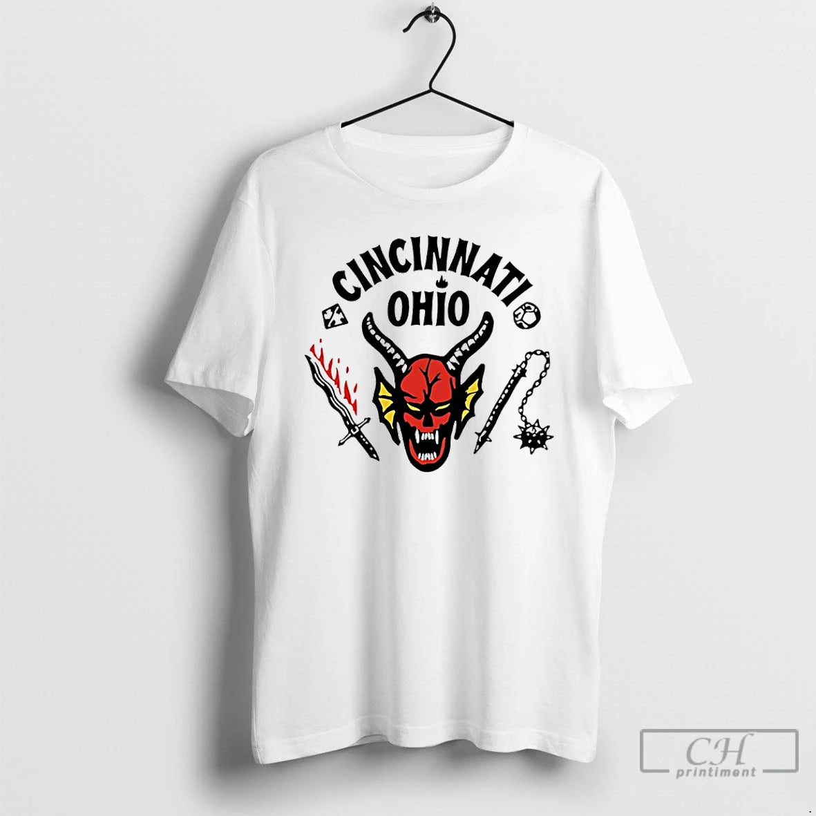 Premium Cincinnati Ohio Hellfire T-Shirts, Hoodie, Sweatshirt | PopFlextees.com