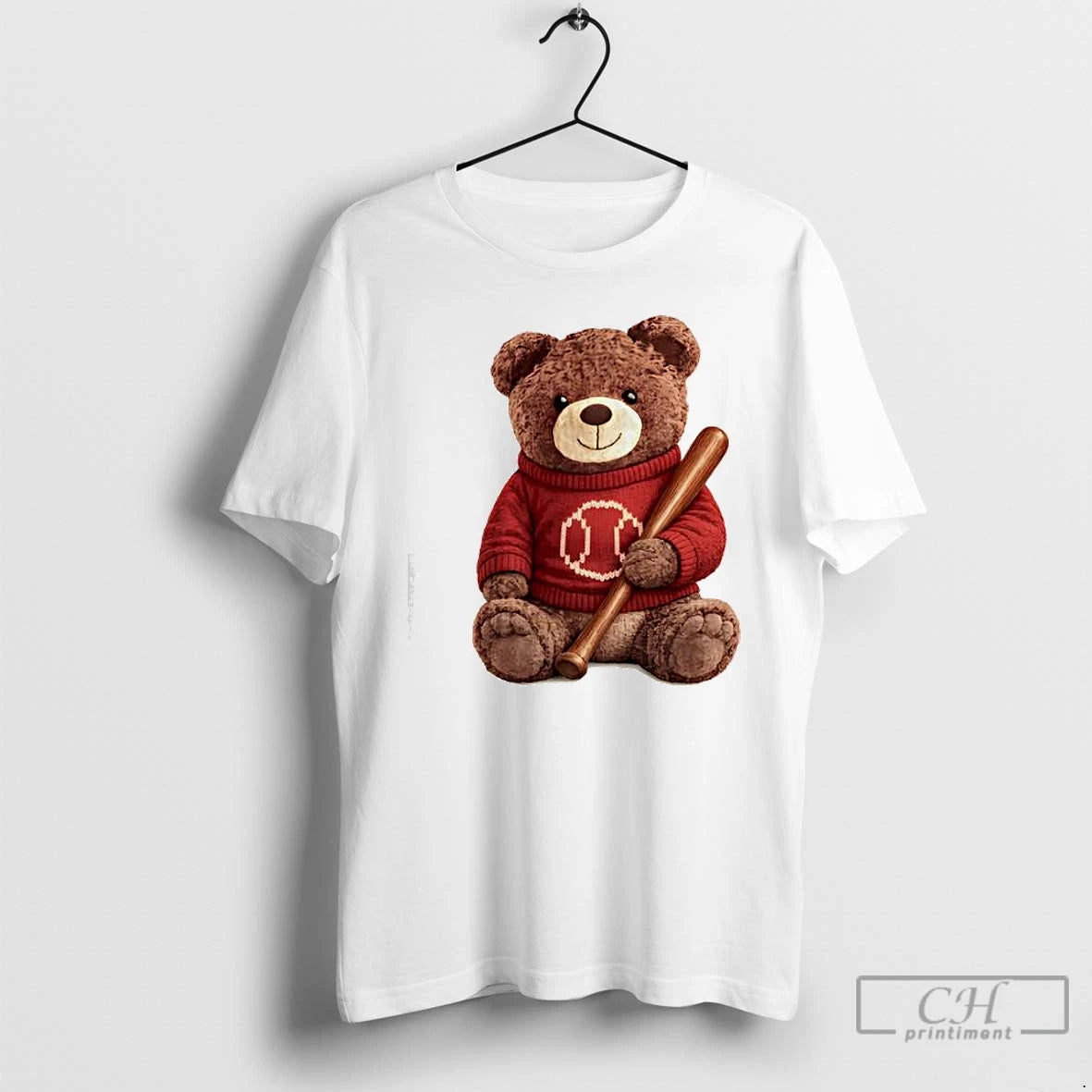 Premium Cincinnati Baseball Teddy Bear T-Shirts, Hoodie, Sweatshirt | PopFlextees.com