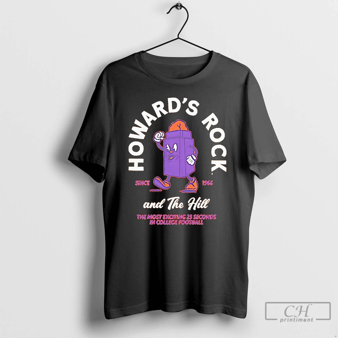 Premium Clemson Tigers Howards Rock And The Hill Since 1966 T-Shirts, Hoodie, Sweatshirt | PopFlextees.com