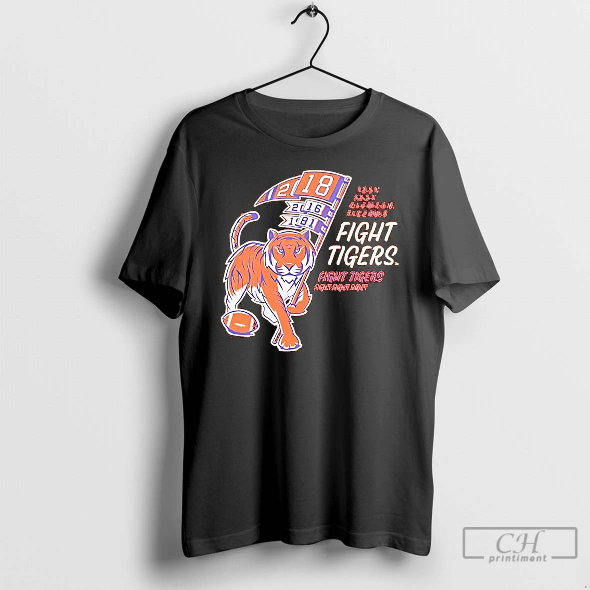 Premium Clemson Tigers Fight Tigers T-Shirts, Hoodie, Sweatshirt | PopFlextees.com