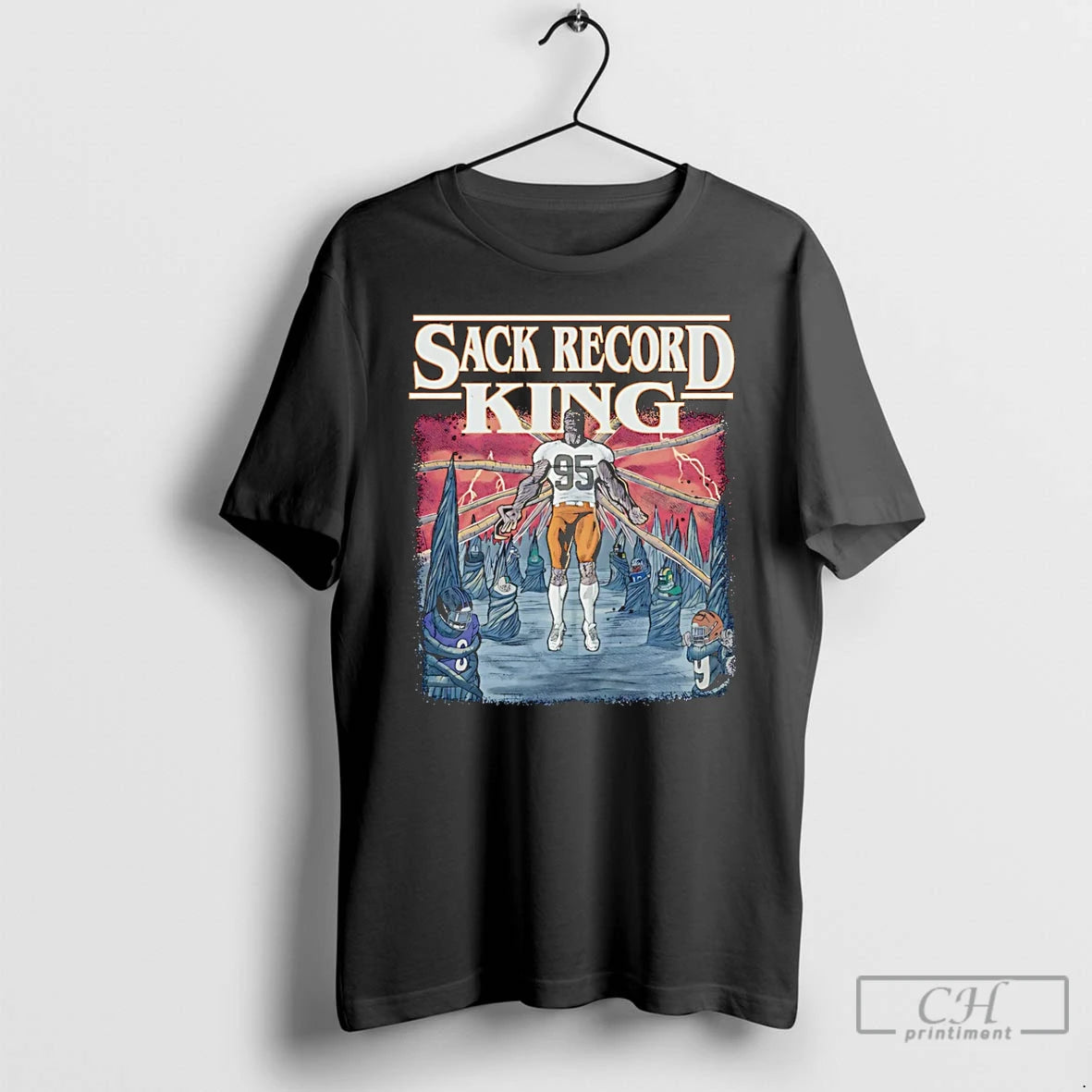 Premium Cleveland Browns Sack Record King Comic T-Shirts, Hoodie, Sweatshirt | PopFlextees.com