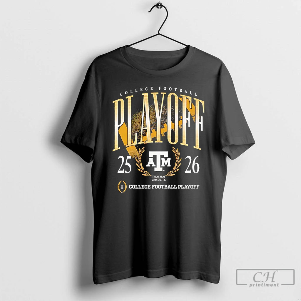 Premium College Football Playoff 2025 26 Texas Am Aggies T-Shirts, Hoodie, Sweatshirt | PopFlextees.com