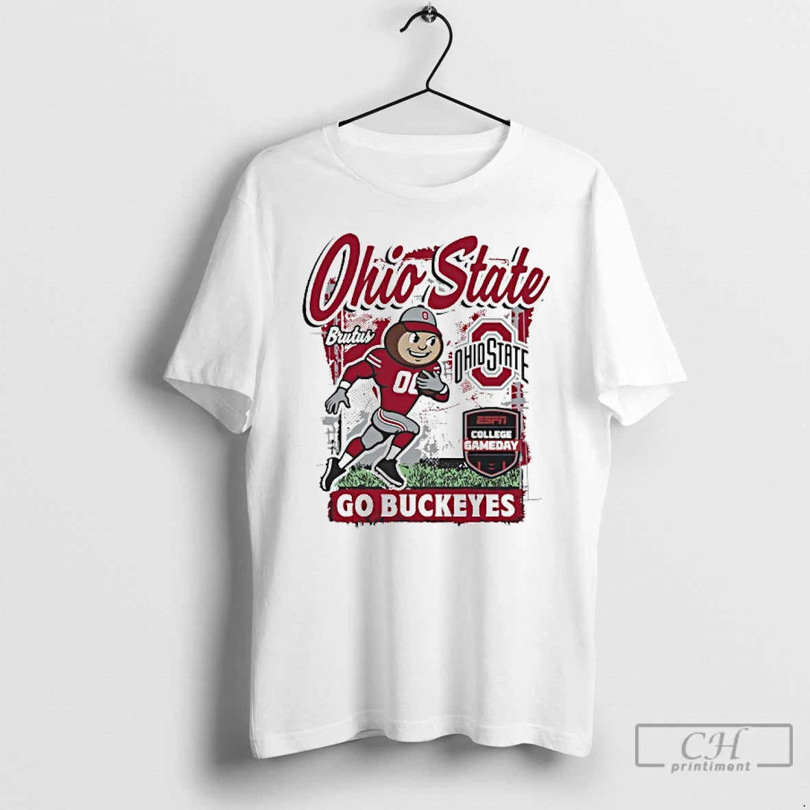 Premium College Gameday 2025 Ohio State Mascot Runner Go Buckeyes T-Shirts, Hoodie, Sweatshirt | PopFlextees.com