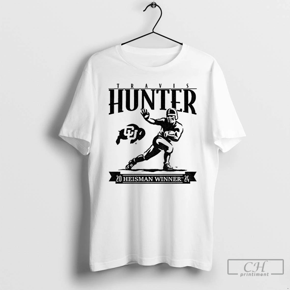 Premium Colorados 2024 Heisman Trophy Travis Hunter T-Shirts, Hoodie, Sweatshirt | PopFlextees.com
