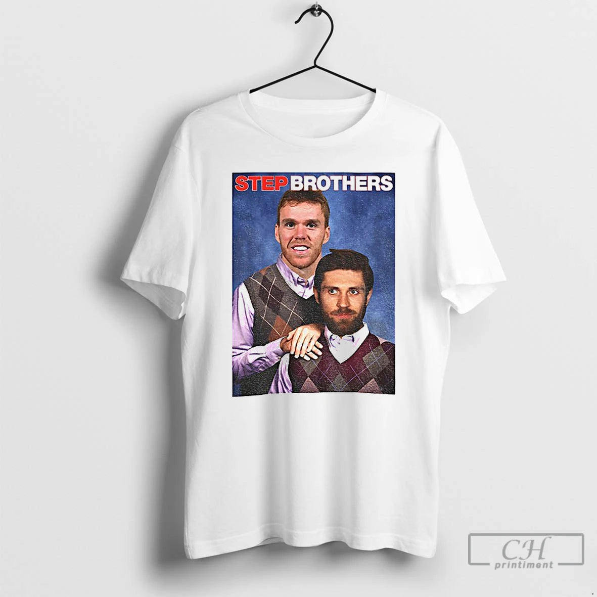 Premium Connor Mcdavid Leon Draisaitl Step Brothers Funny Graphic T-Shirts, Hoodie, Sweatshirt | PopFlextees.com