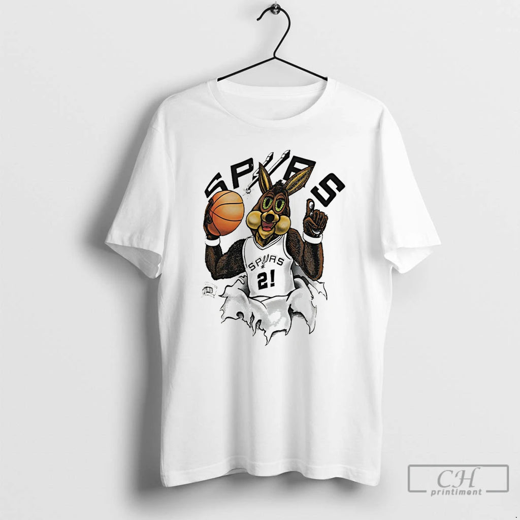Premium Coyote Tim Duncan San Antonio Spurs Basketball Silver Breakthrough 2026 Vintage T Shirts Sweater