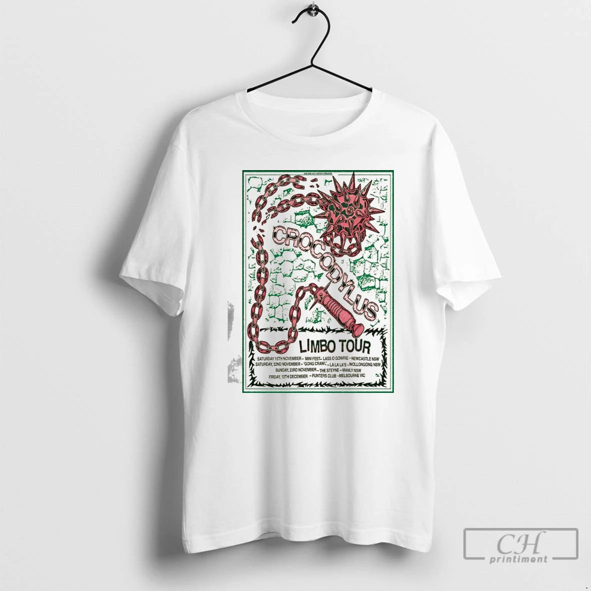 Premium Crocodylus Limbo Tour 25 T-Shirts, Hoodie, Sweatshirt | PopFlextees.com