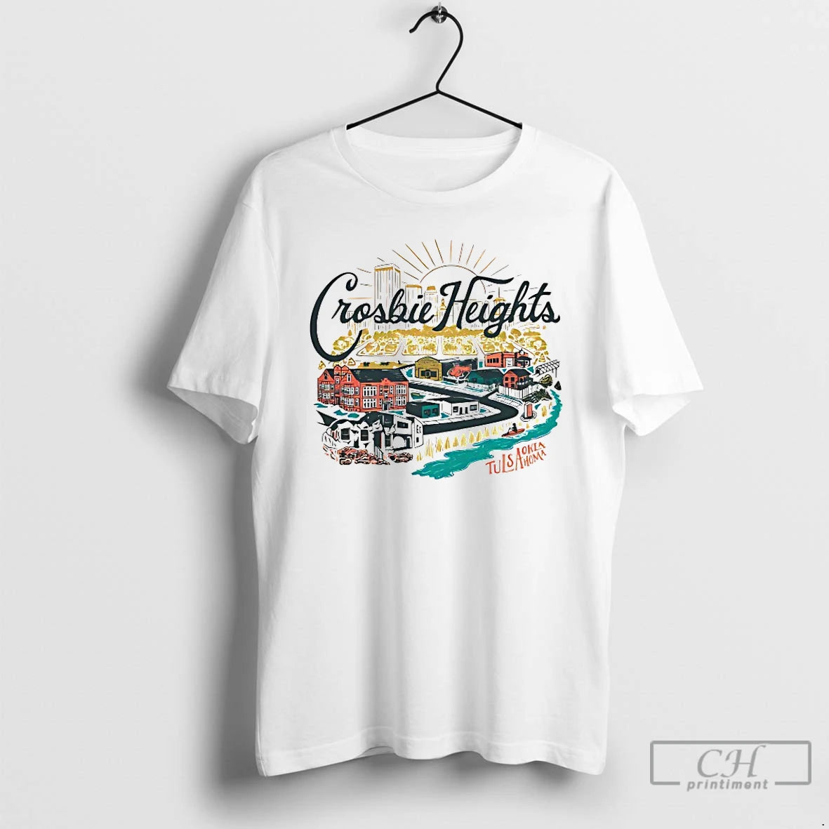 Premium Crosbie Heights Tulsa Oklahoma T-Shirts, Hoodie, Sweatshirt | PopFlextees.com