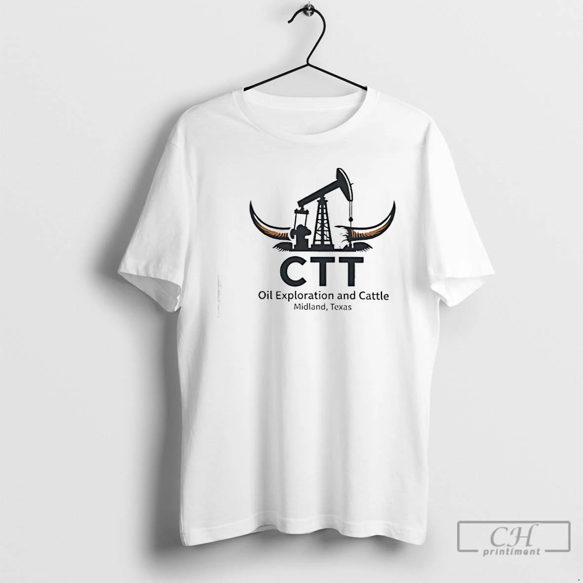 Premium Ctt Oil Exploration And Cattle Midland Texas T-Shirts, Hoodie, Sweatshirt | PopFlextees.com