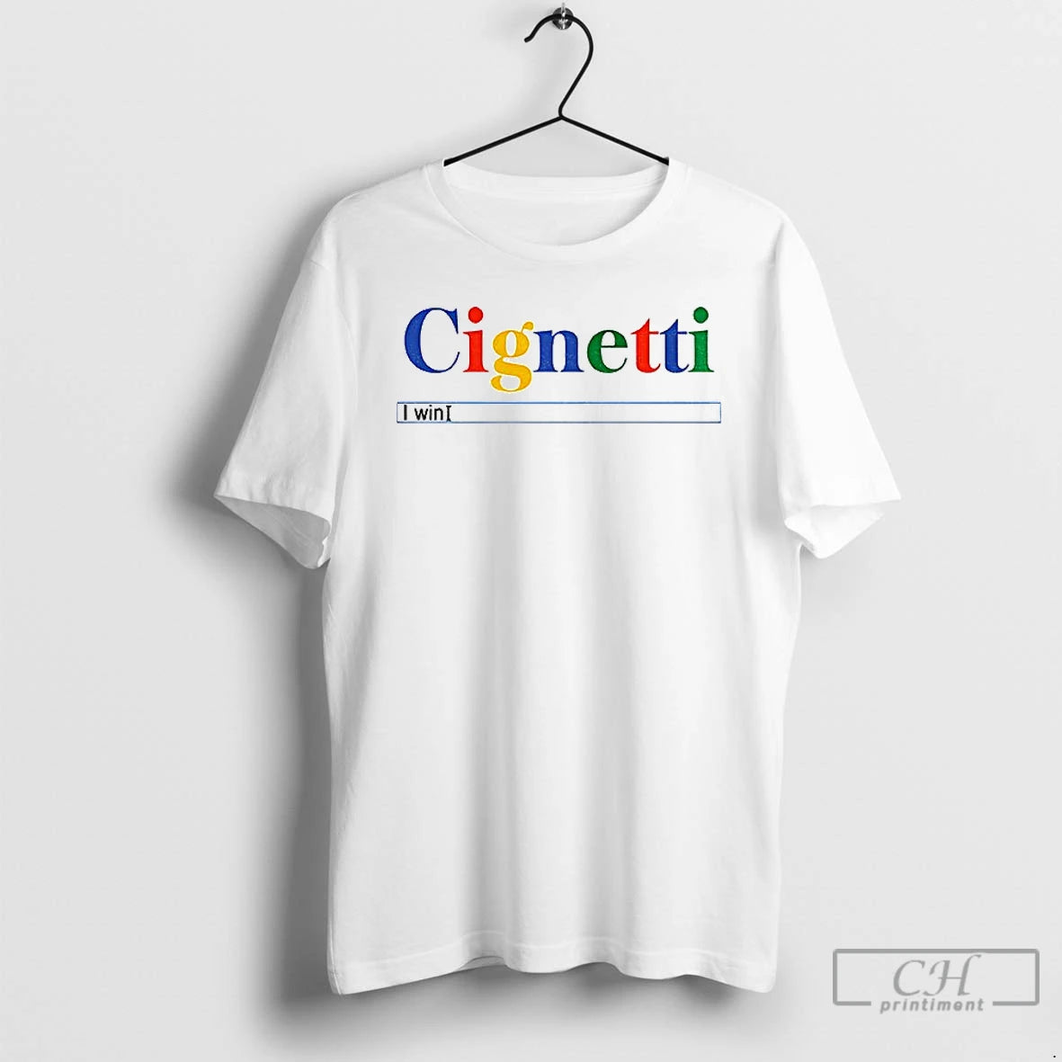 Premium Curt Cignetti Football Google I Win Cignetti I Win Search Bar T Shirts Sweater Hoodie, Sweatshirt | PopFlextees.com