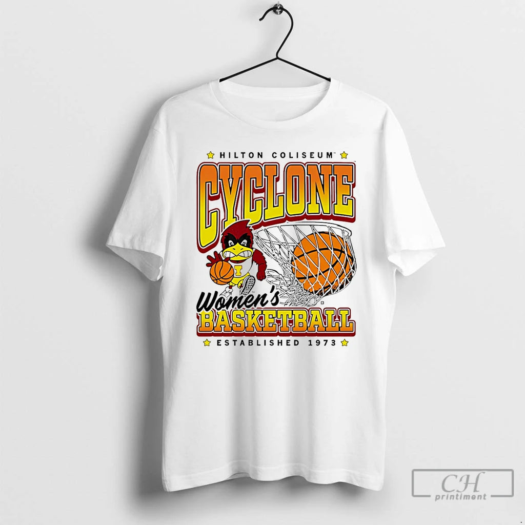 Premium Cyclones Womens Basketball Established 1973 Hilton Coliseum T-Shirts, Hoodie, Sweatshirt | PopFlextees.com