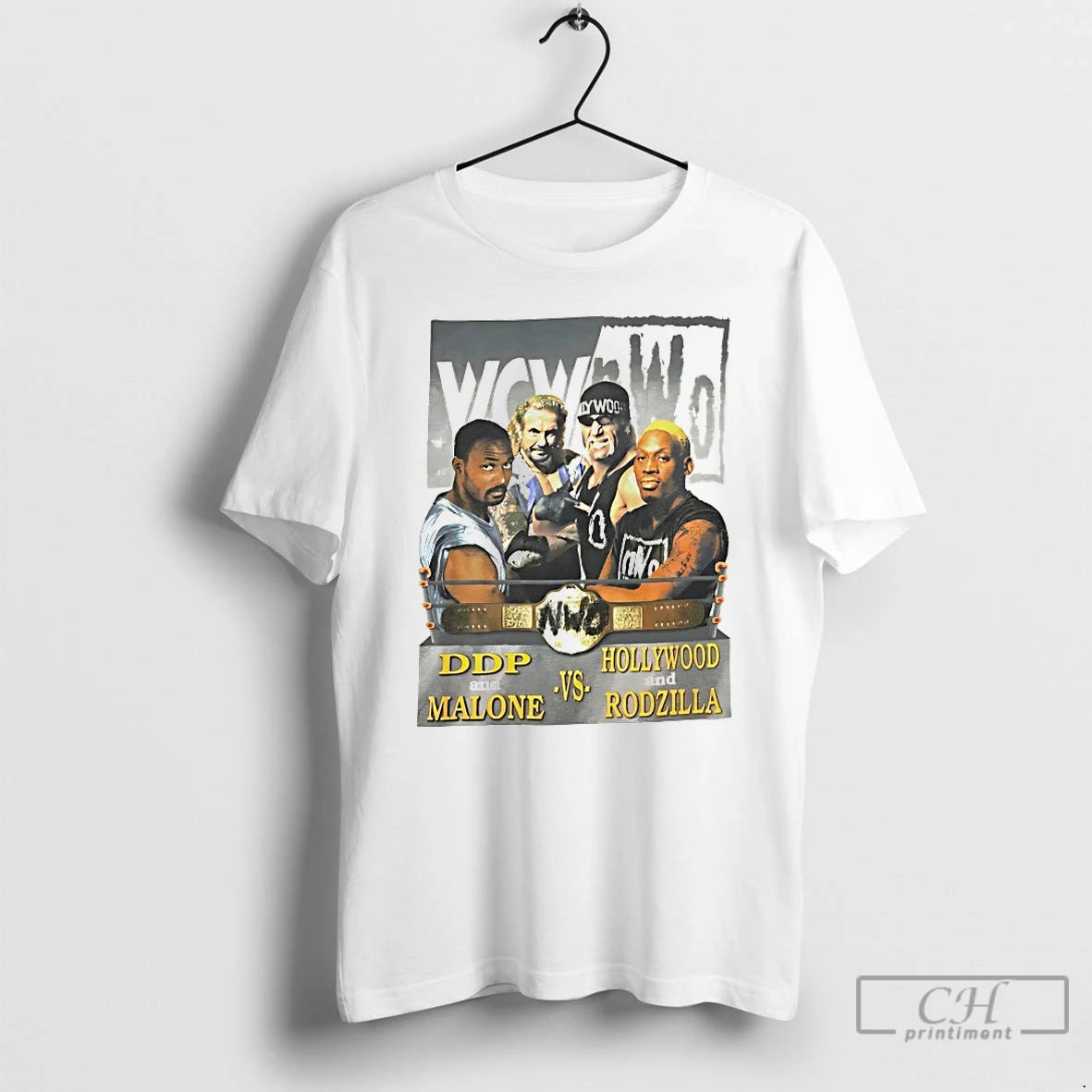 Premium Ddp Karl Malone Hollywood Hogan And Dennis Rodman Wcw Nwo T-Shirts, Hoodie, Sweatshirt | PopFlextees.com