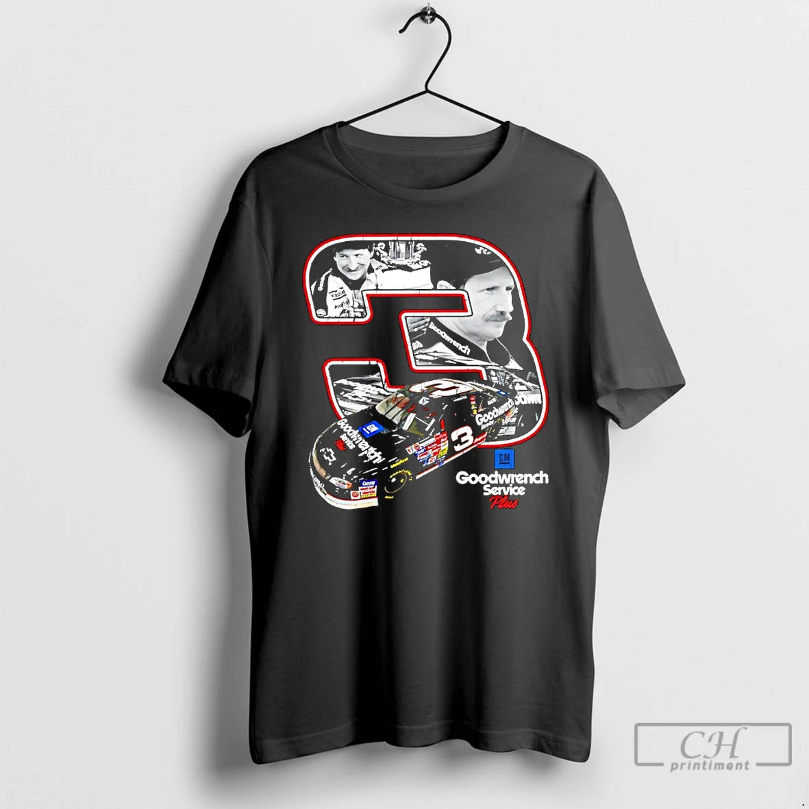 Premium Dale Earnhardt Number 3 Nascar Racing Car T-Shirts, Hoodie, Sweatshirt | PopFlextees.com