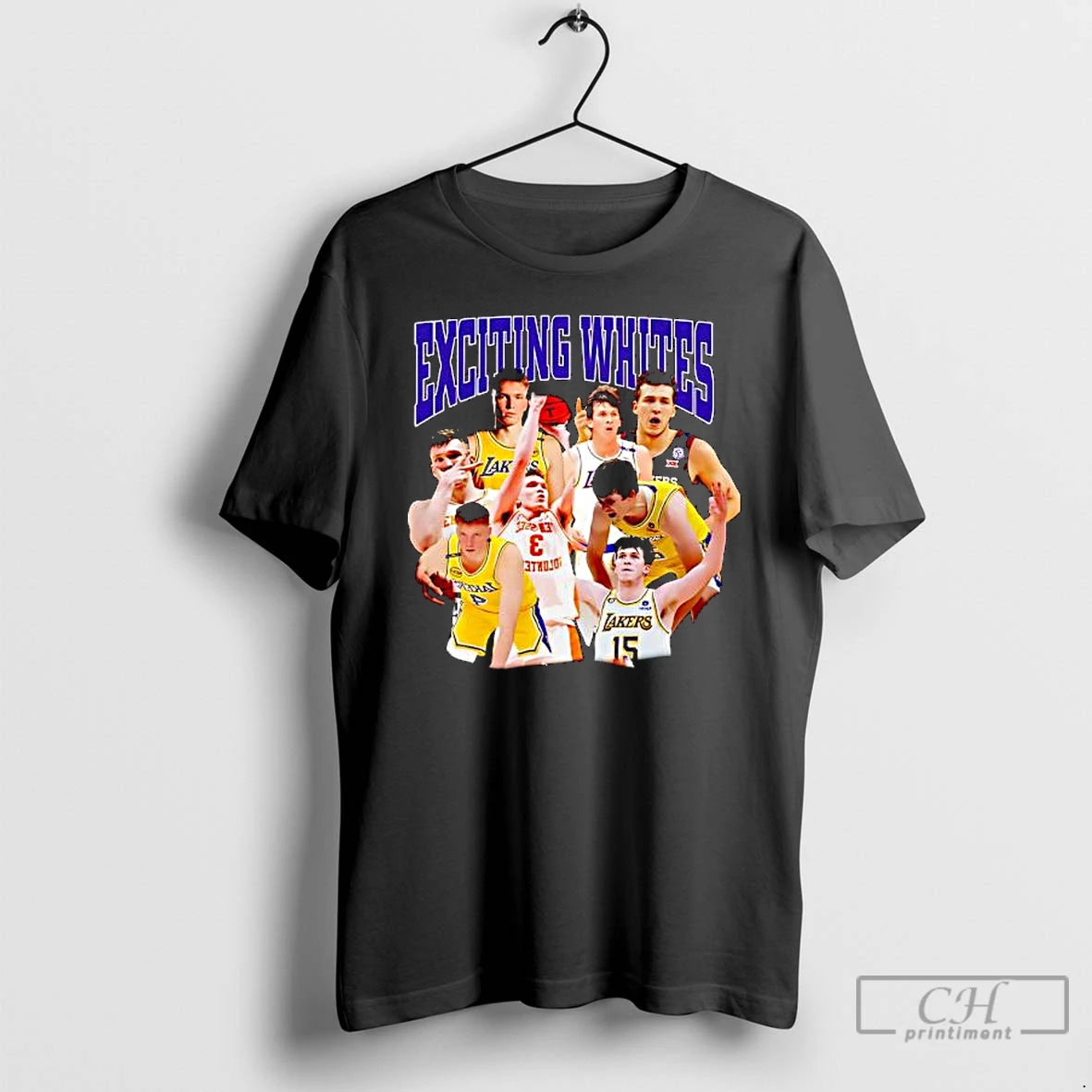 Premium Dalton Knecht Austin Reaves Exciting Whites Graphic T-Shirts, Hoodie, Sweatshirt | PopFlextees.com