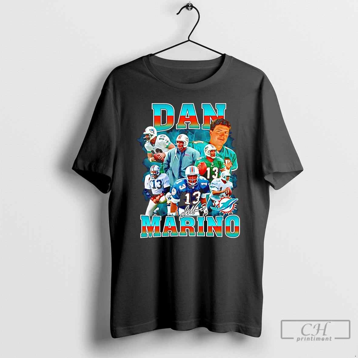 Premium Dan Marino Miami Dolphins Vintage 90s 2026 T-Shirts, Hoodie, Sweatshirt | PopFlextees.com