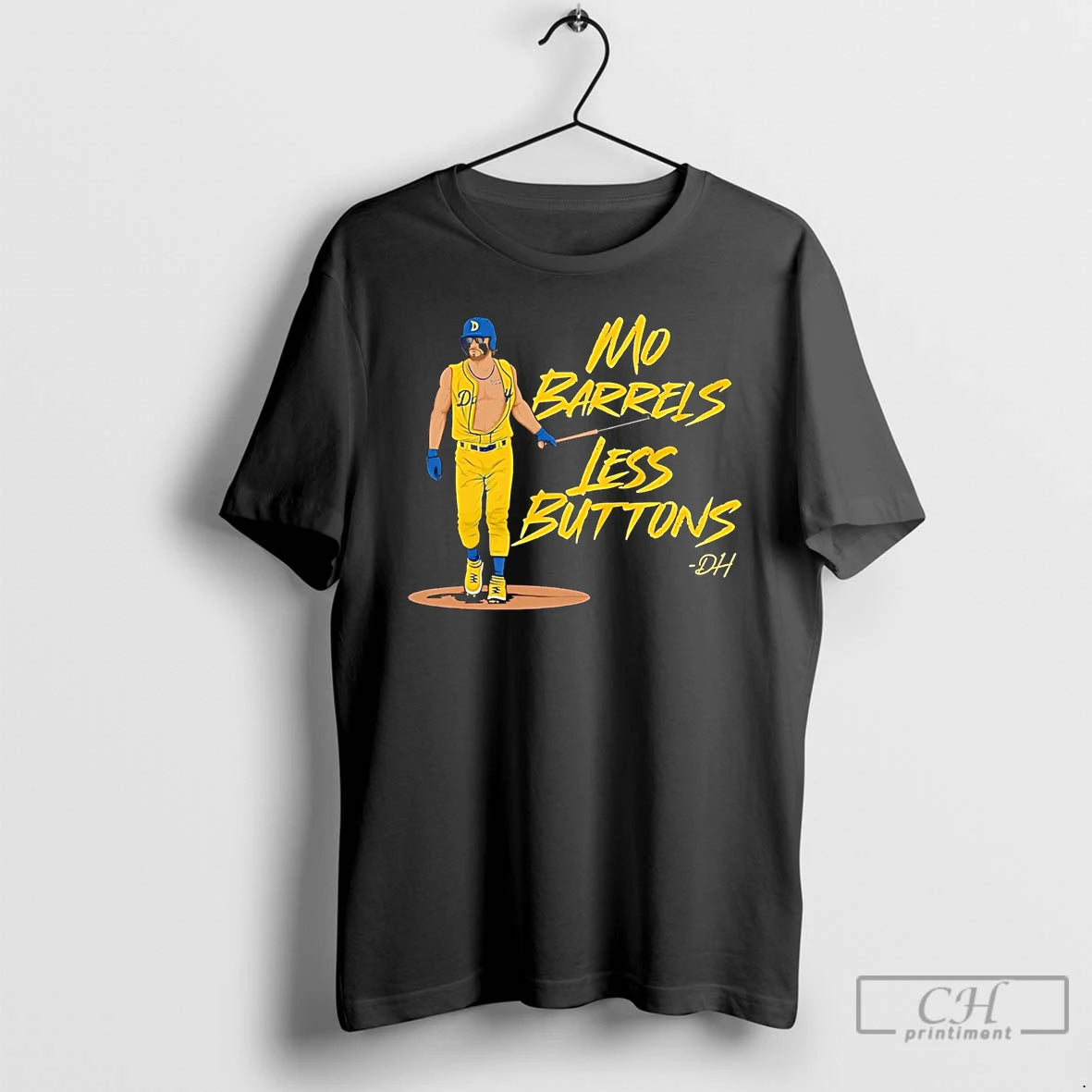 Premium Danny Lehmann Mo Barrels Less Buttons La Dodgers T-Shirts, Hoodie, Sweatshirt | PopFlextees.com