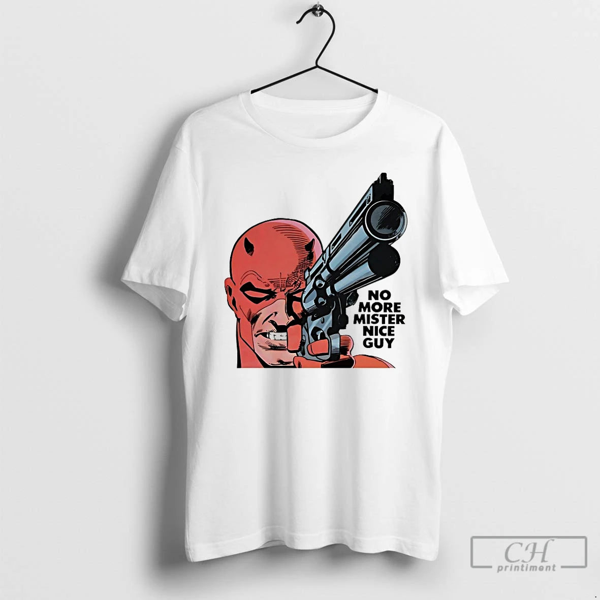 Premium Daredevil No More Mister Nice Guy T-Shirts, Hoodie, Sweatshirt | PopFlextees.com