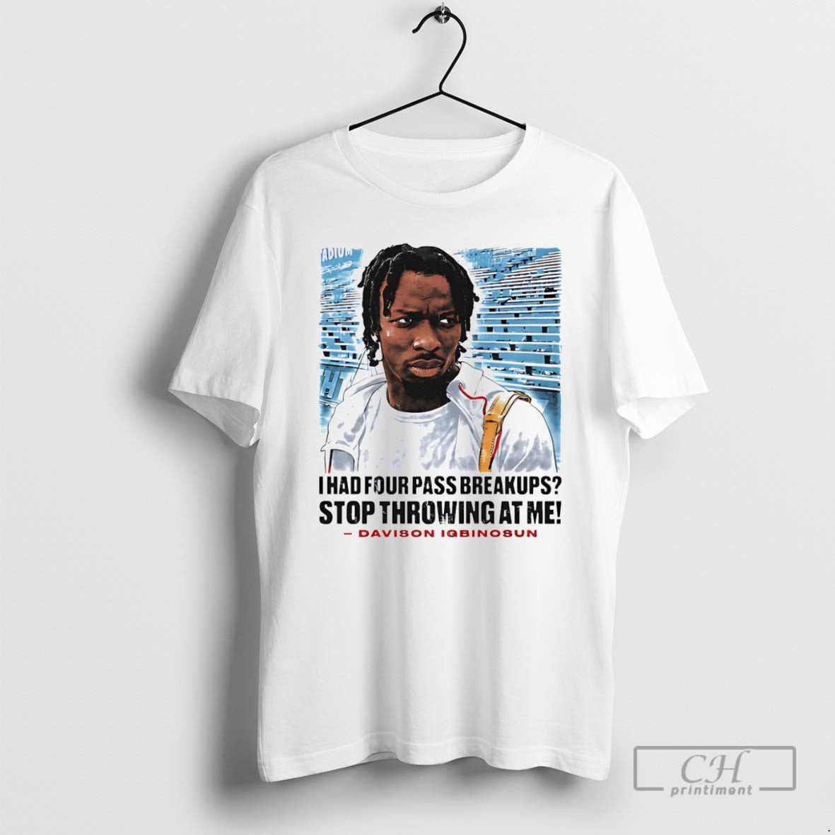 Premium Davison Igbinosun College Stop Throwing At Me Shirt Sweater Hoodie, Sweatshirt | PopFlextees.com