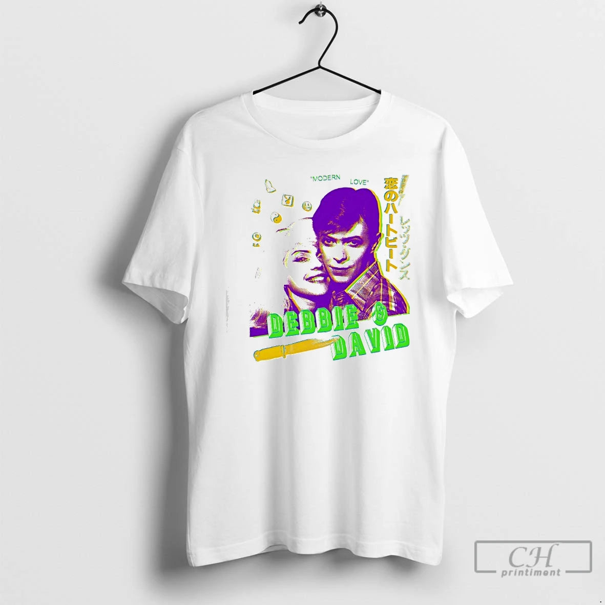 Premium Debbie Harry And David Bowie Modern Love T-Shirts, Hoodie, Sweatshirt | PopFlextees.com