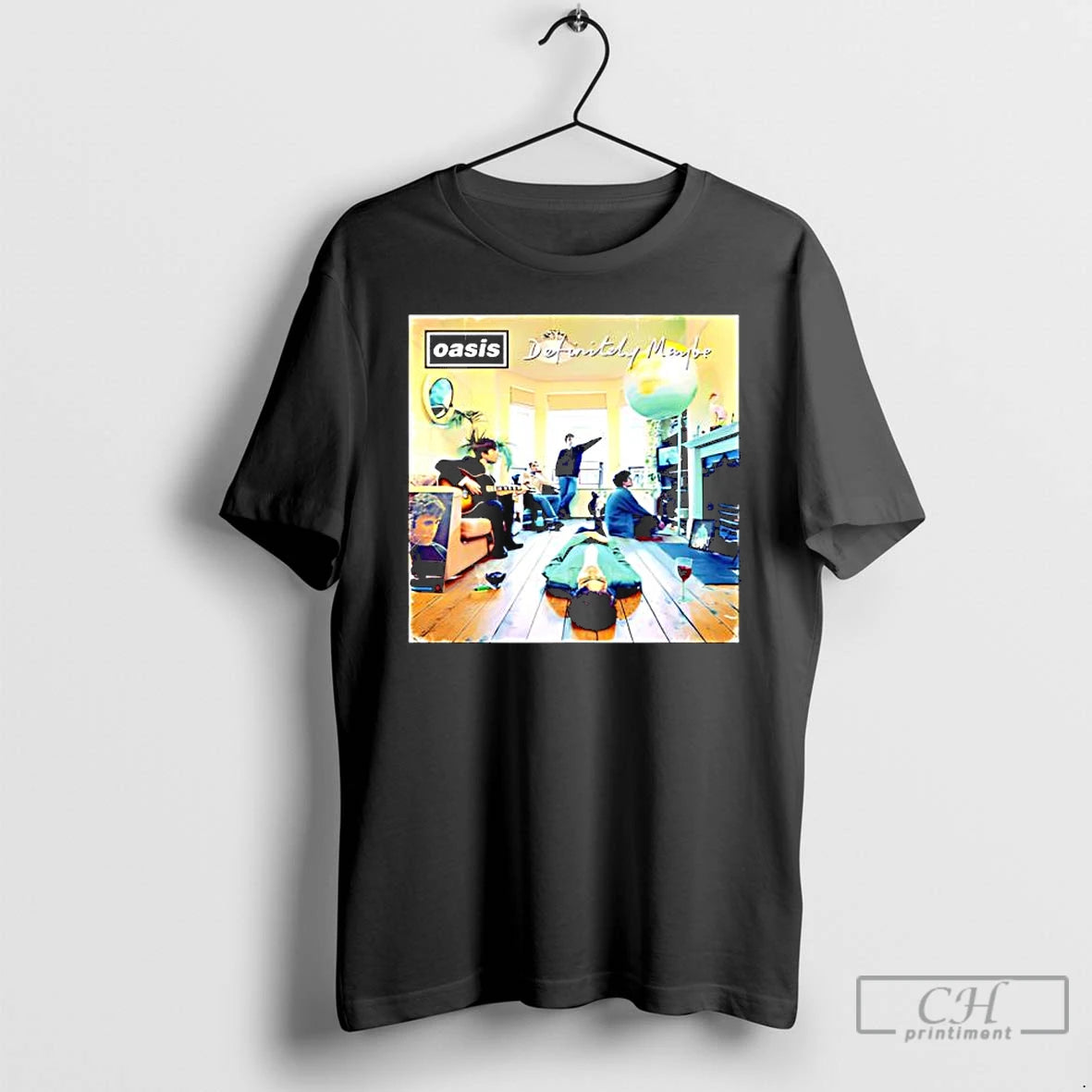 Premium Definitely Maybe Vintage Oasis Graphic T-Shirts, Hoodie, Sweatshirt | PopFlextees.com