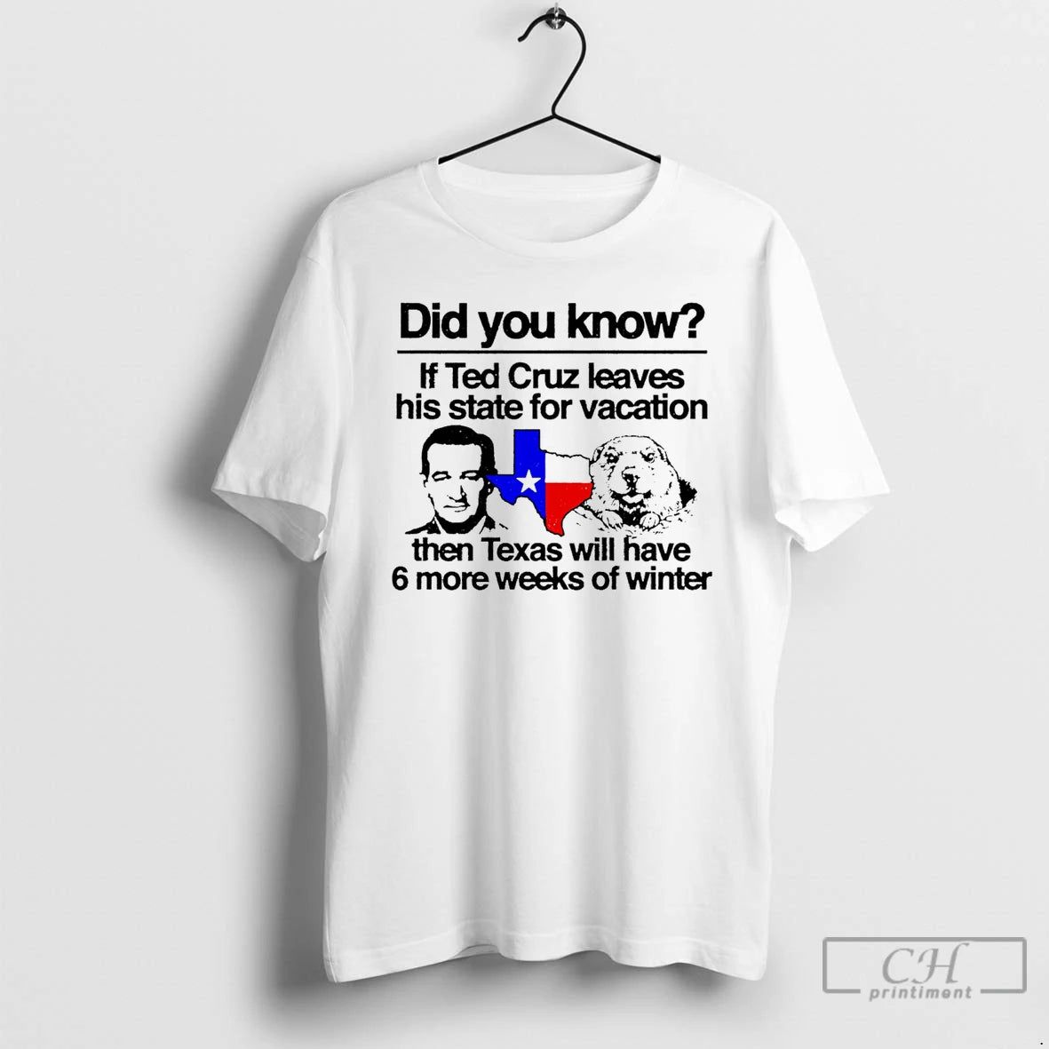Premium Did You Know If Ted Cruz Leaves His State For Vacation Then Texas Will T-Shirts, Hoodie, Sweatshirt | PopFlextees.com